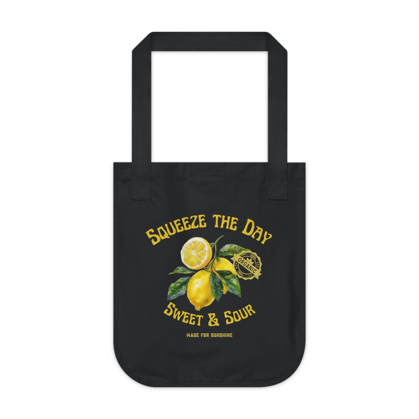 Eco-Friendly Lemon Tote Bag