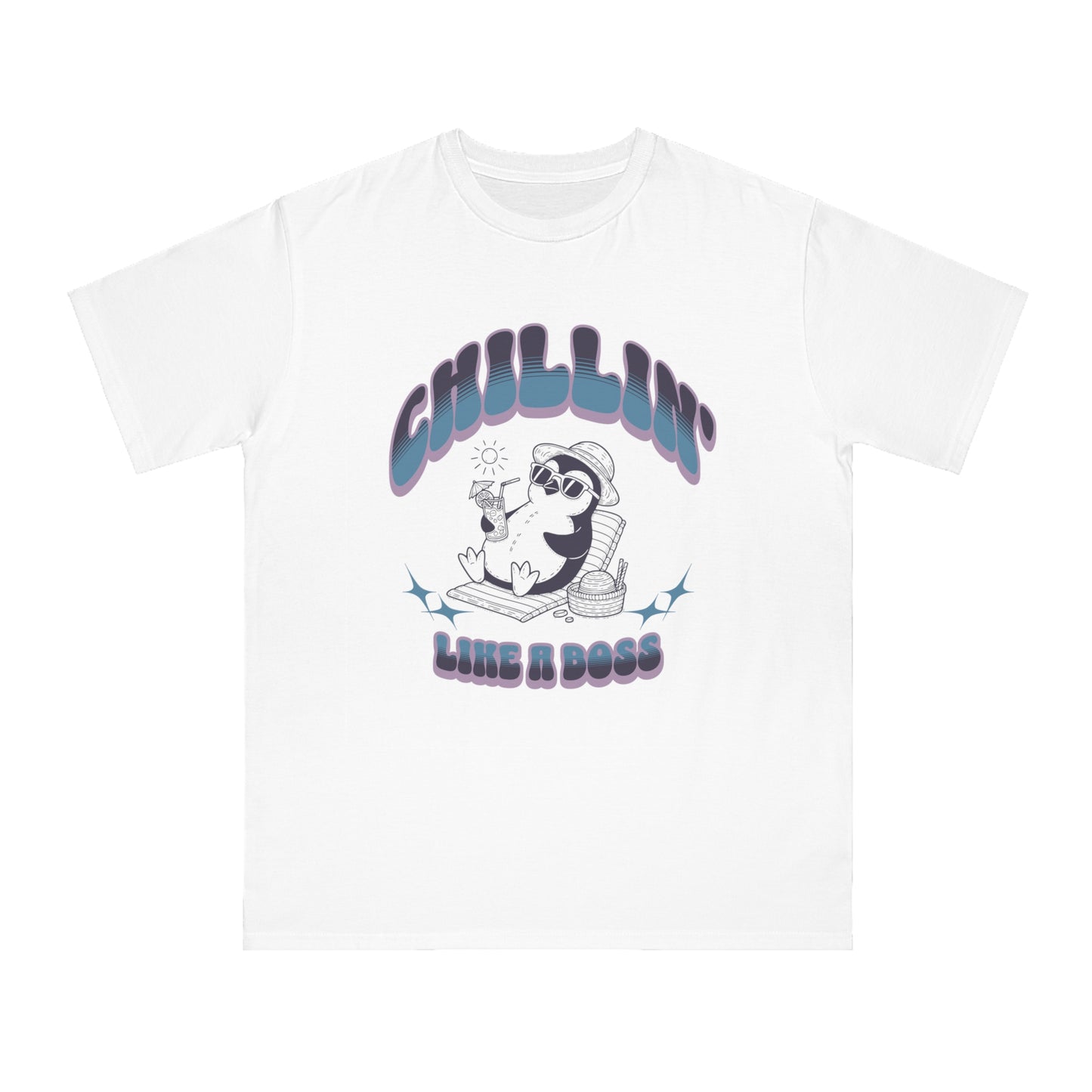 Eco-Friendly Men's T-Shirt - Chillin' like a boss