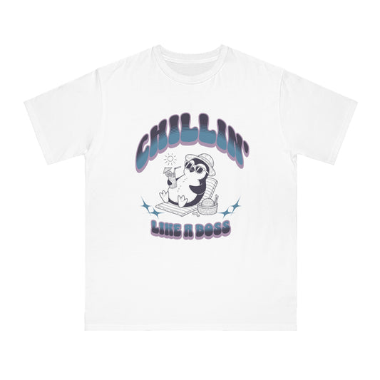 Eco-Friendly Men's T-Shirt - Chillin' like a boss