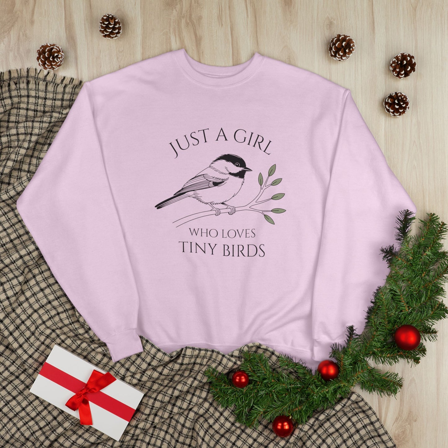 Just A Girl Who Loves Tiny Birds Sweatshirt