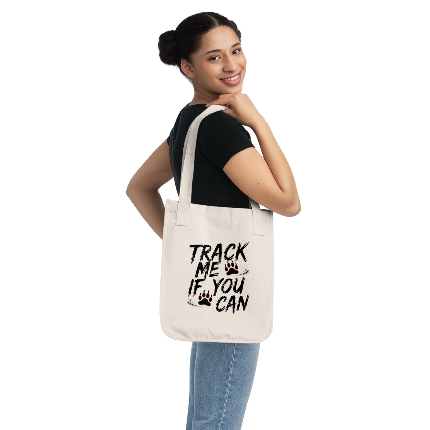 Eco Tote Bag - Track Me If You Can