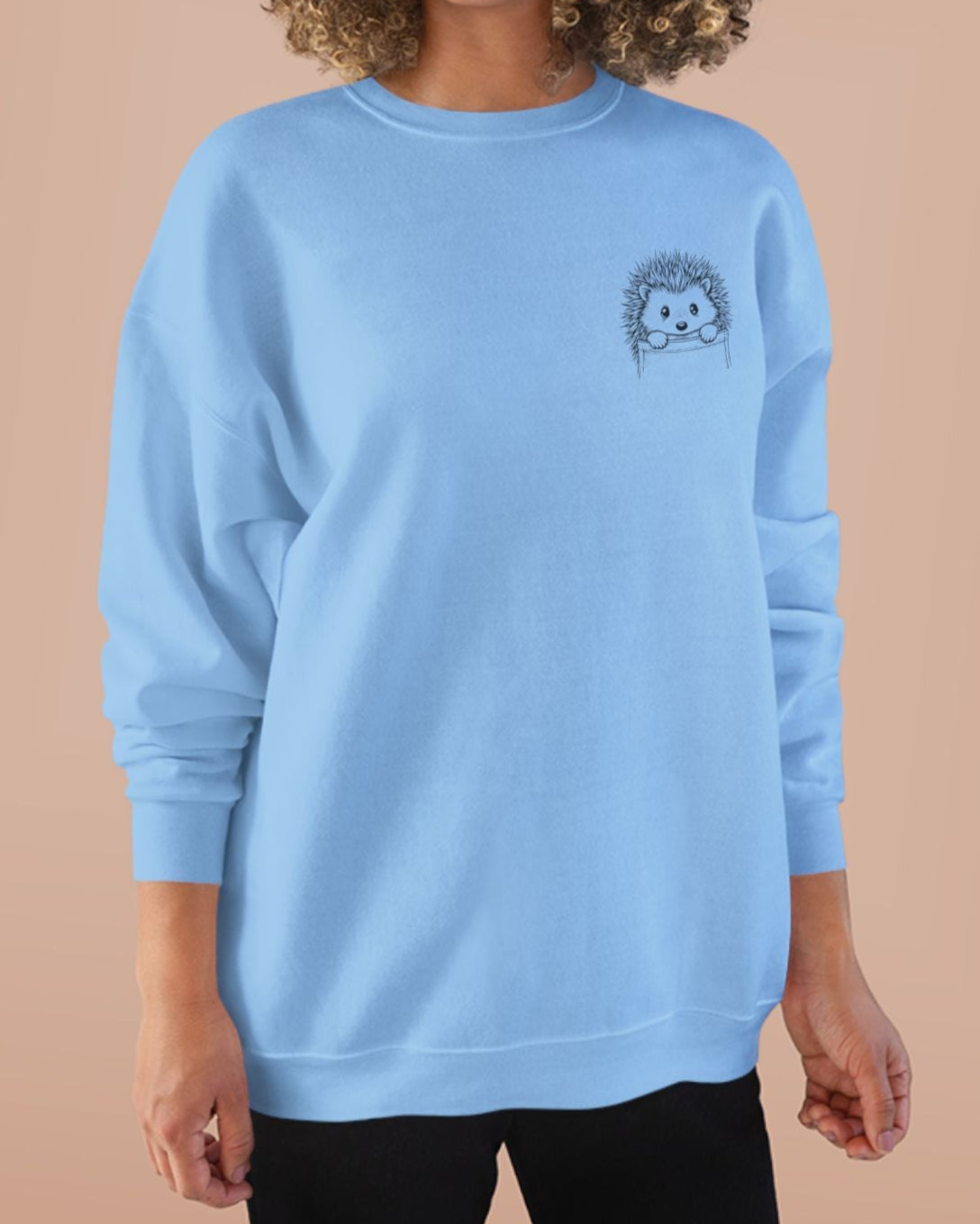 Sustainable Sweatshirt – Hedgehog