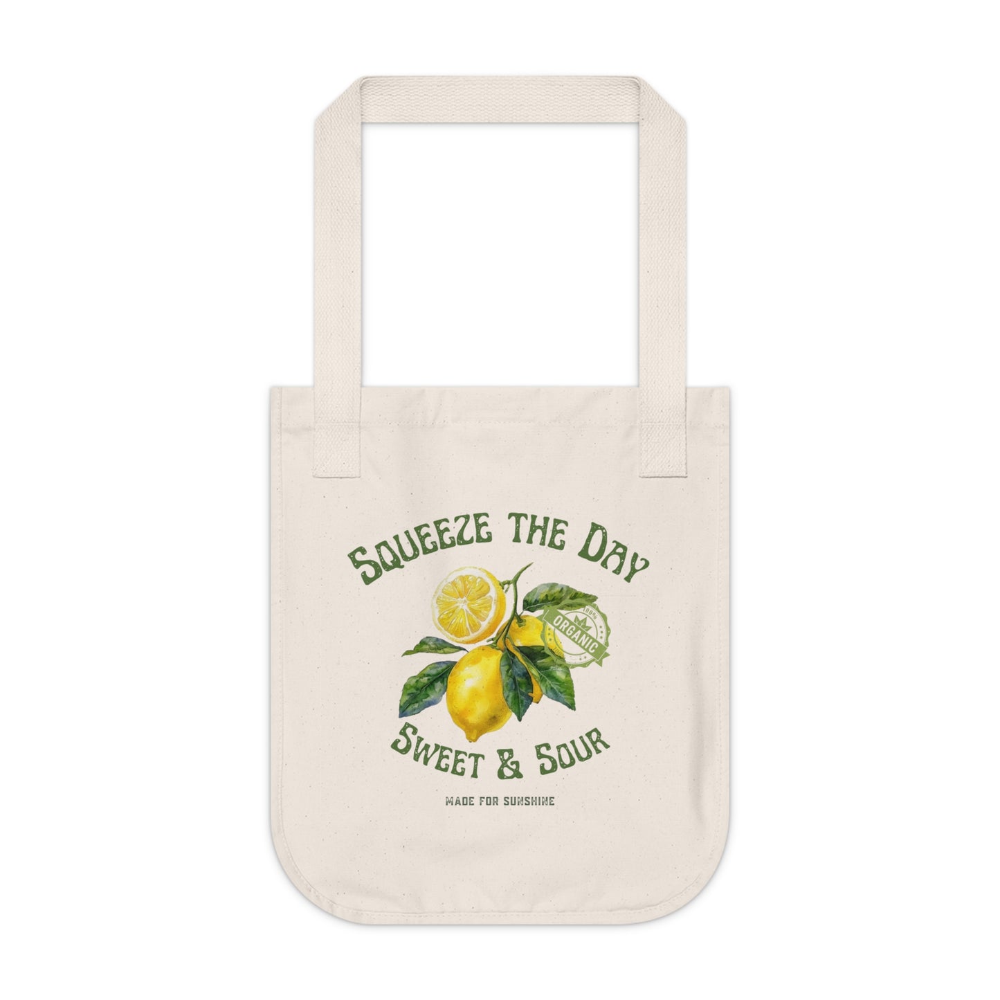 Eco-Friendly Lemon Tote Bag