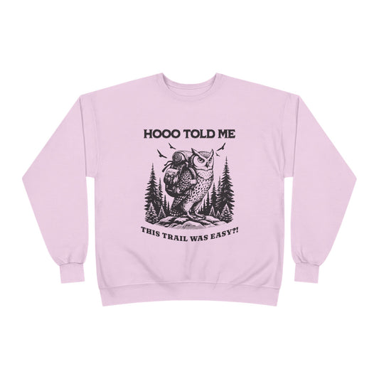 Hiking Owl Sweatshirt