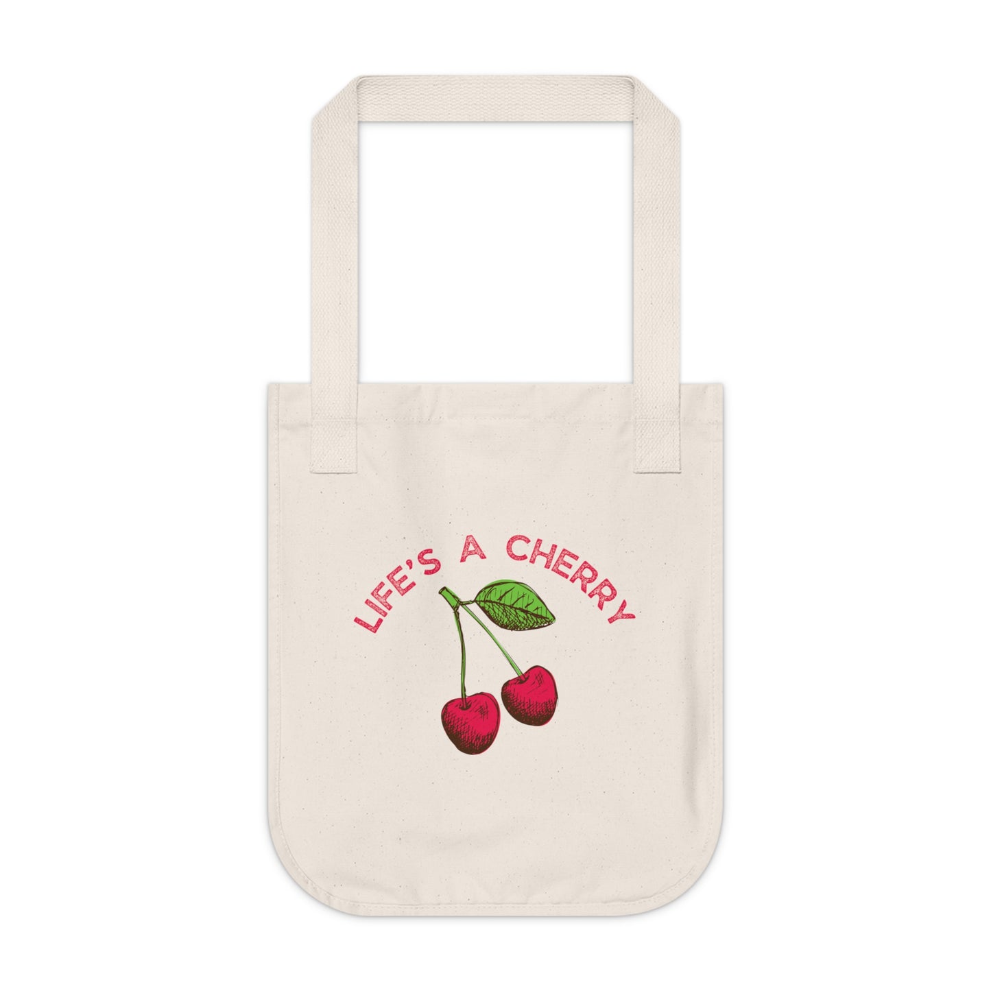 Eco-Friendly Cherry Tote Bag