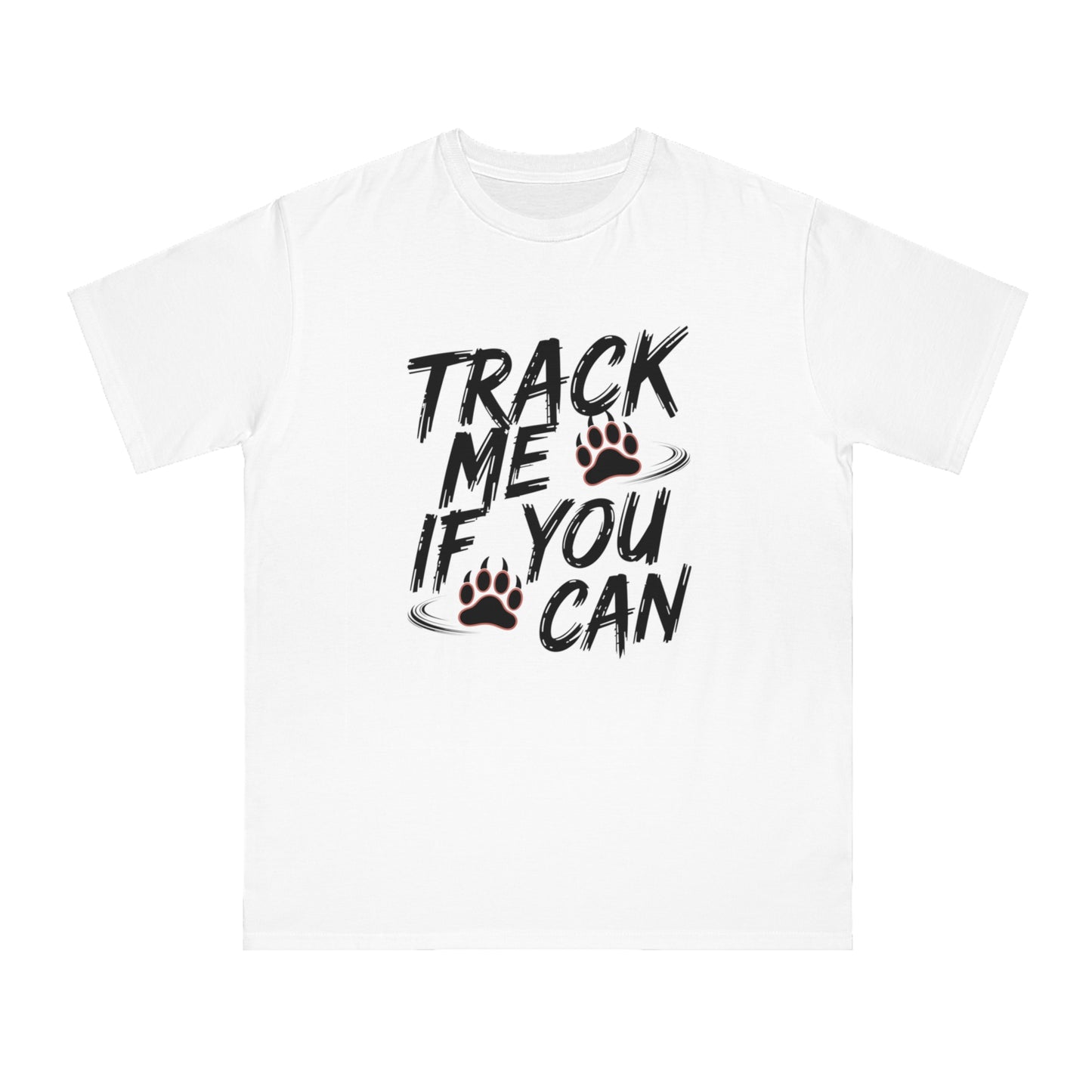 Organic Cotton T-Shirt – Track Me If You Can