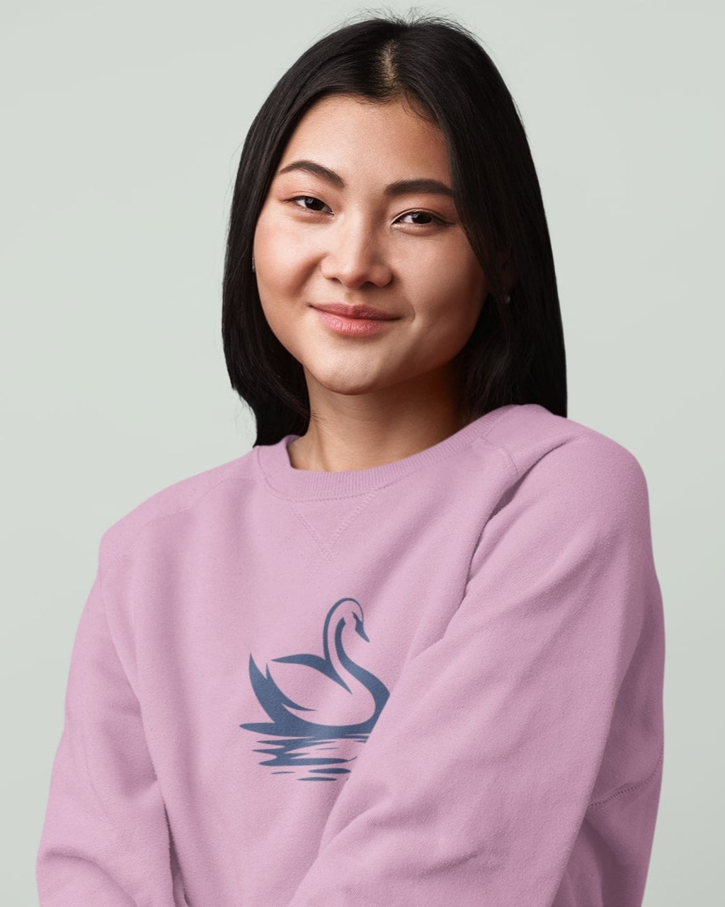 Sustainable Sweatshirt – Swan