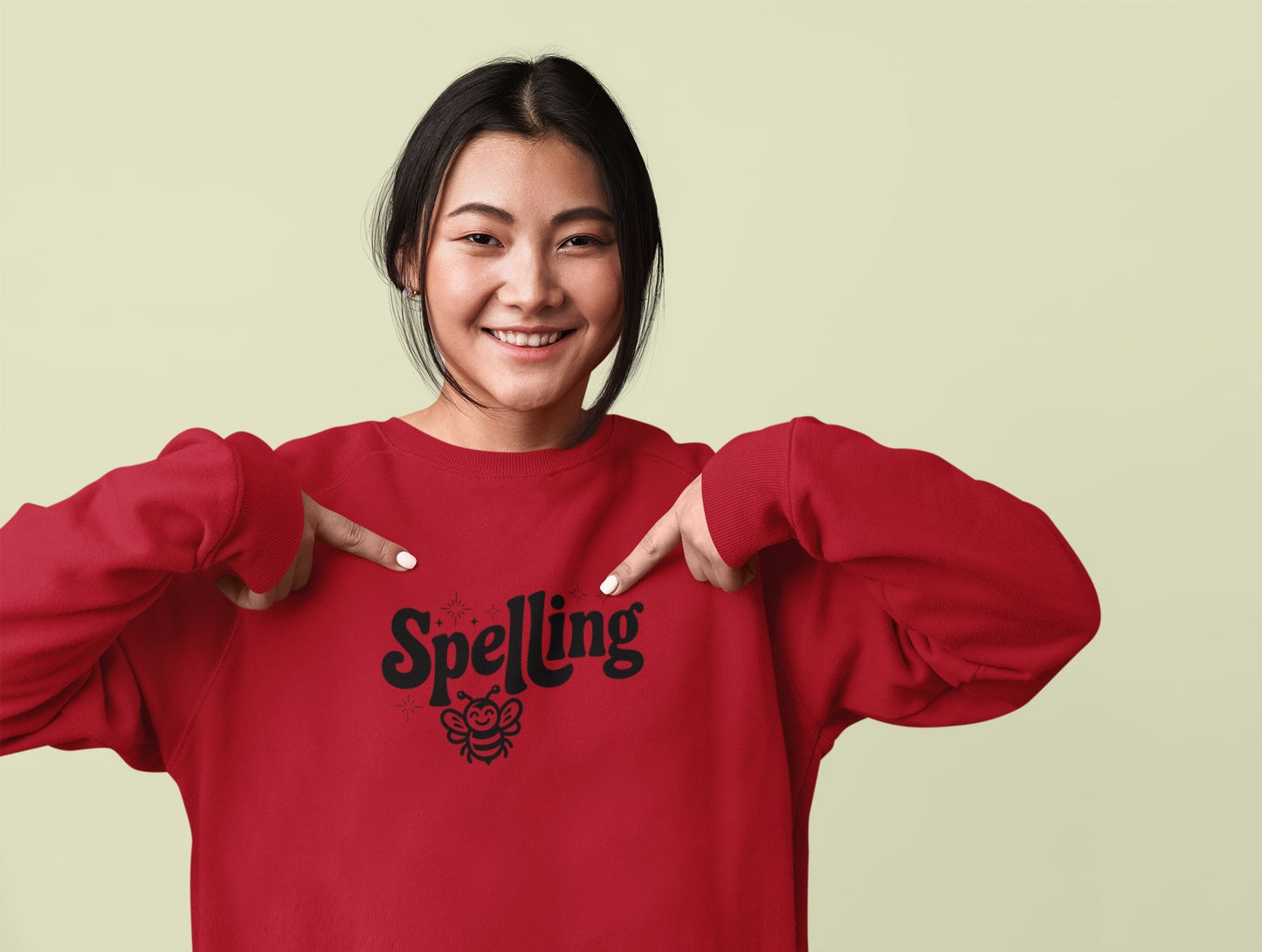 Sustainable Spelling Bee Sweatshirt