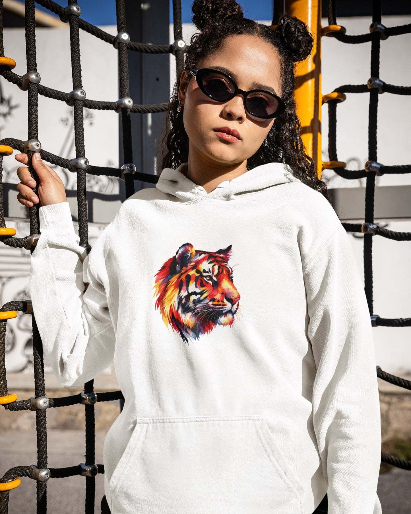 Sustainable Hoodie – Tiger