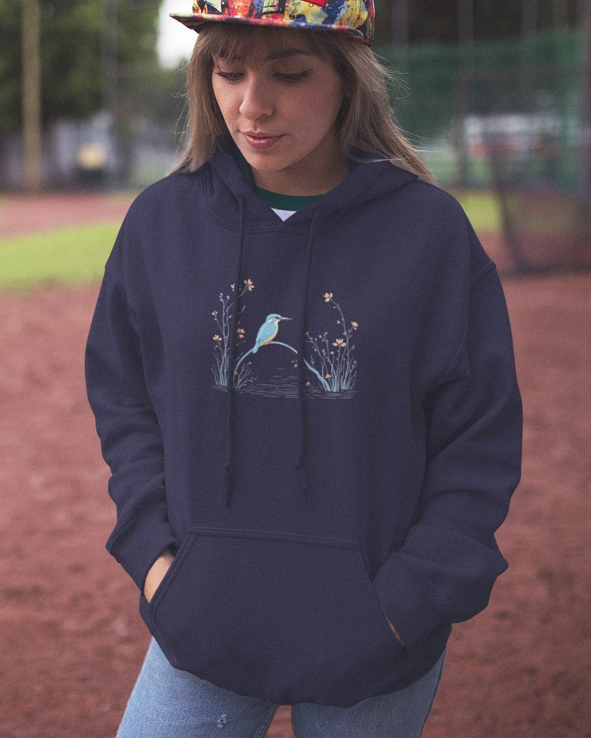 Sustainable Hoodie – Kingfisher
