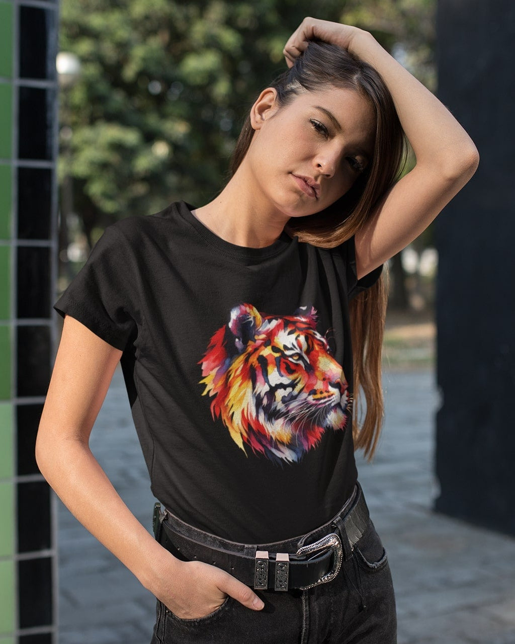Sustainable T-Shirt – Tiger