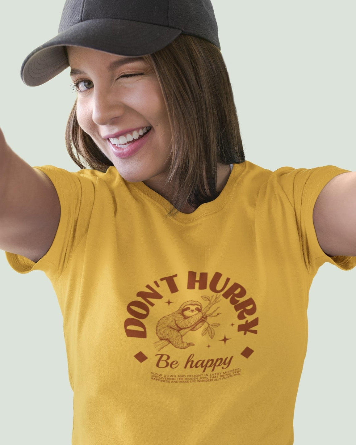 Eco-Friendly Nature T-Shirt – Sloth