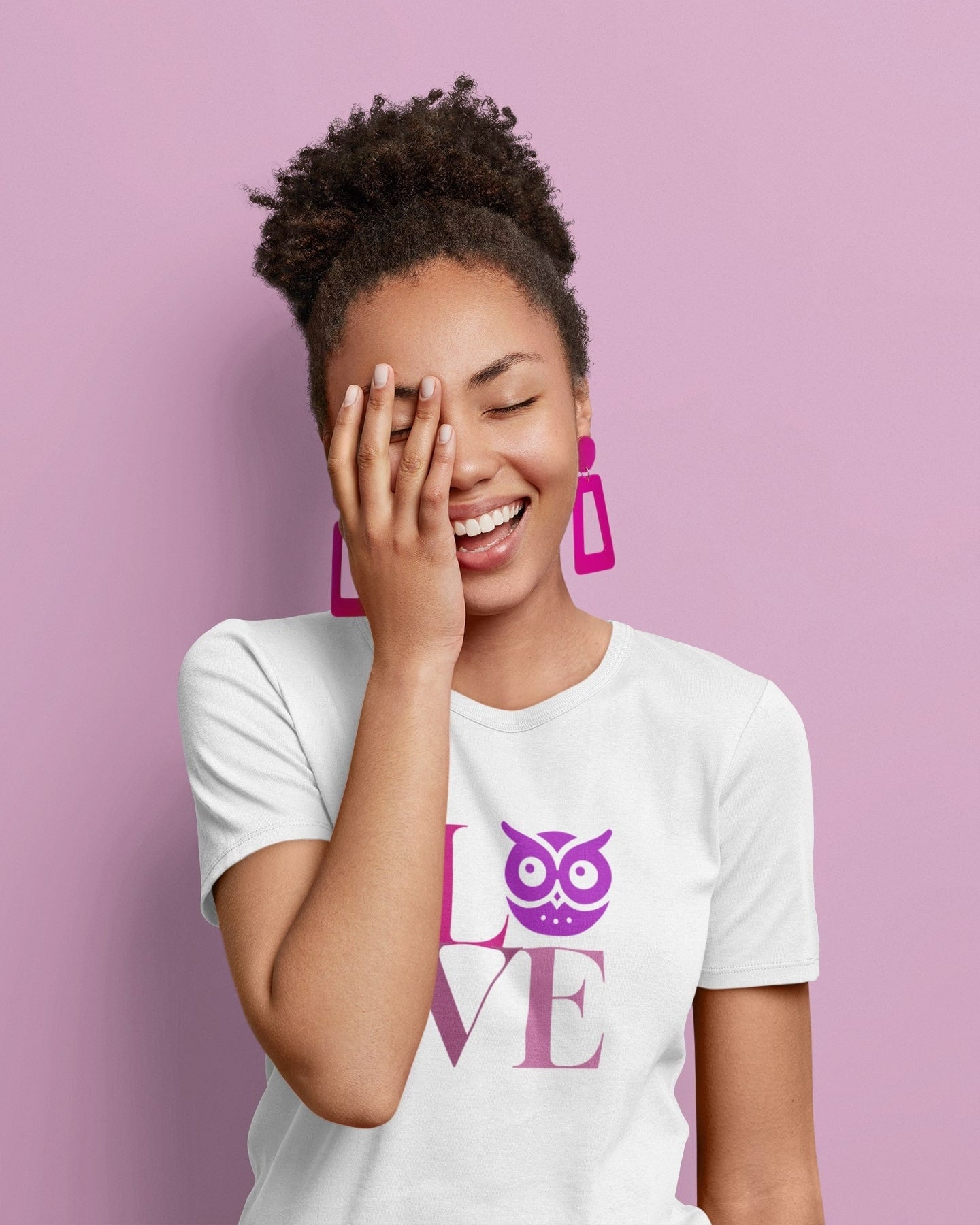 Sustainable T-Shirt – Owl Love