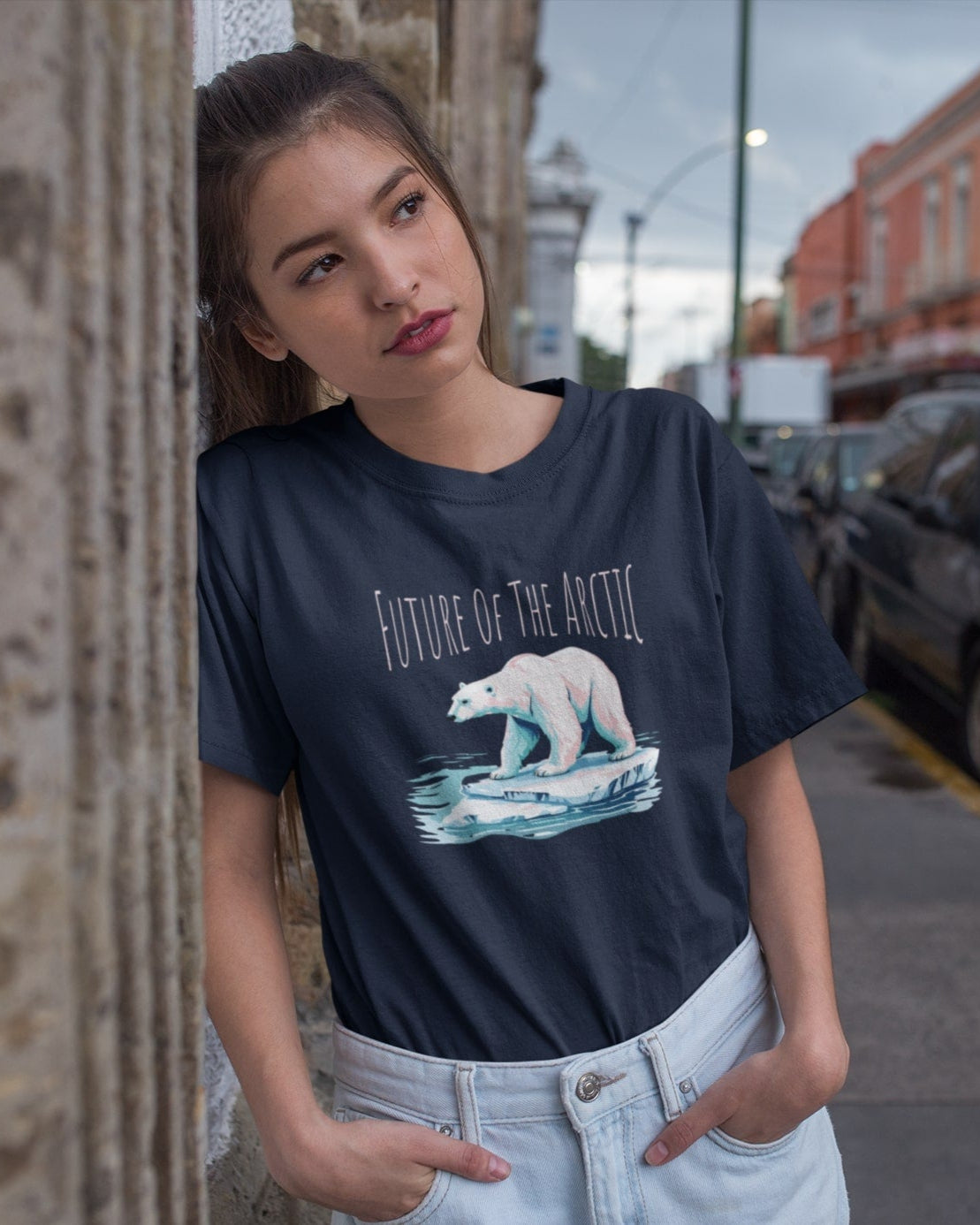 polar bear t-shirt