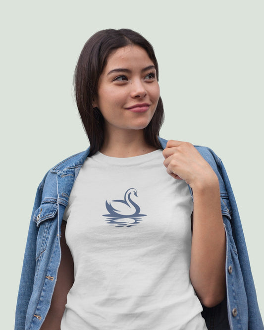 Sustainable T-Shirt – Swan