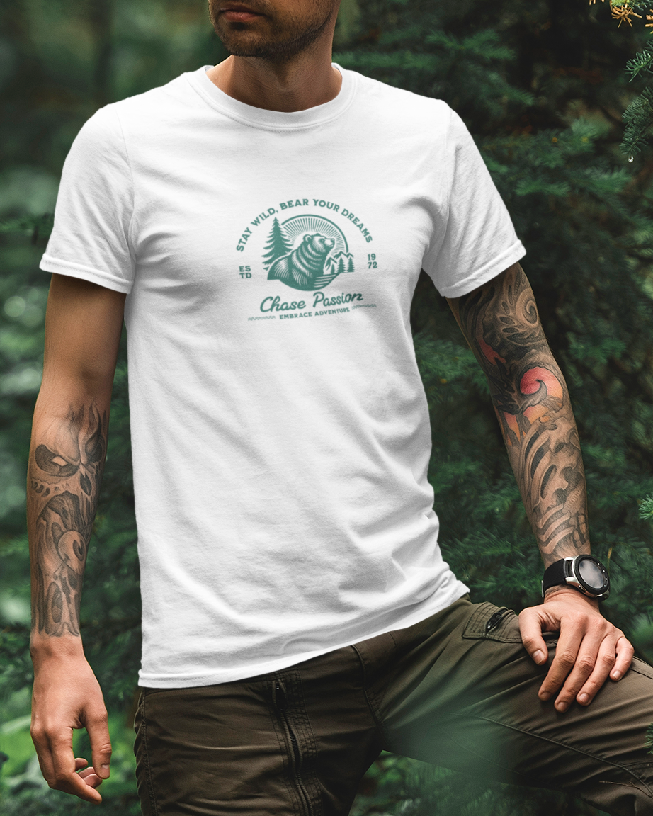 Sustainable Nature T-Shirt – Bear