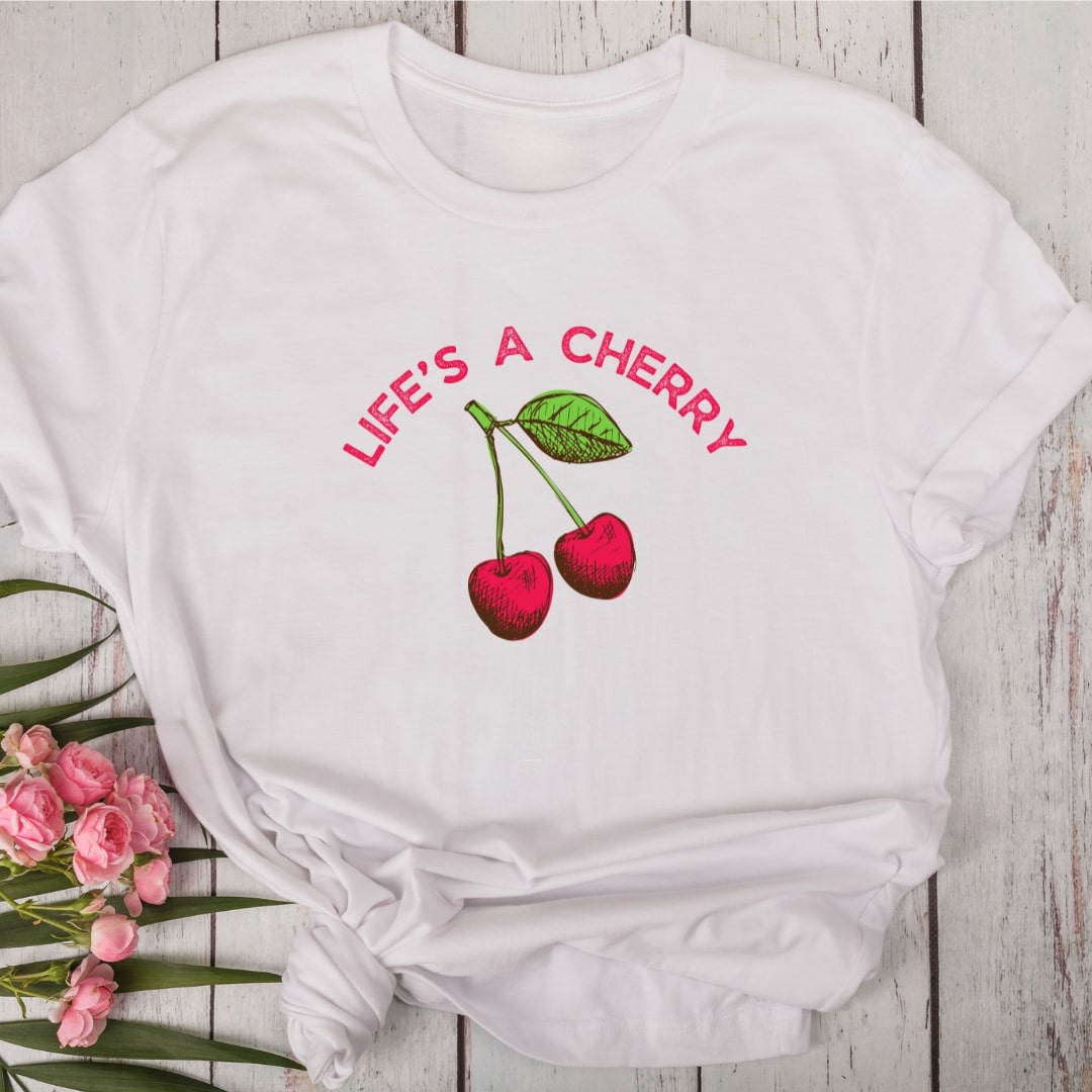 Eco-Friendly Cherry T-shirt
