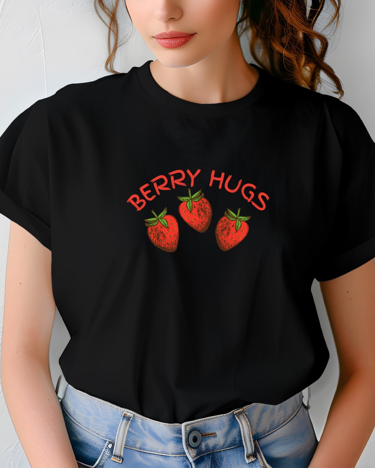 Eco-Friendly Strawberry T-Shirt