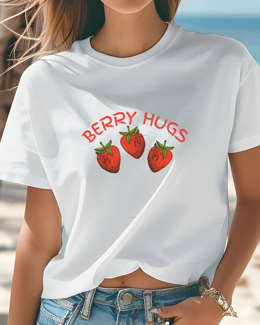Eco-Friendly Strawberry T-Shirt