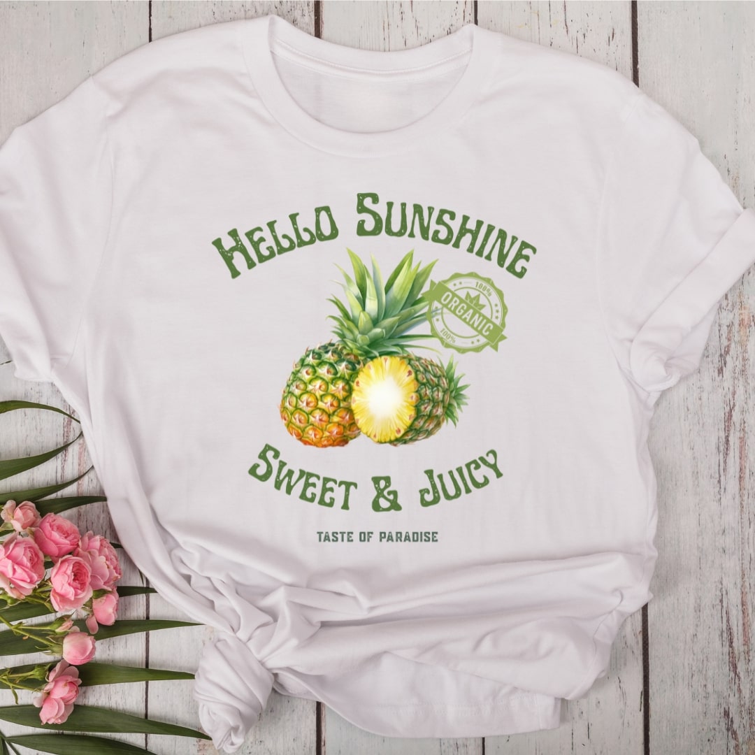 Eco-Friendly Pineapple T-Shirt