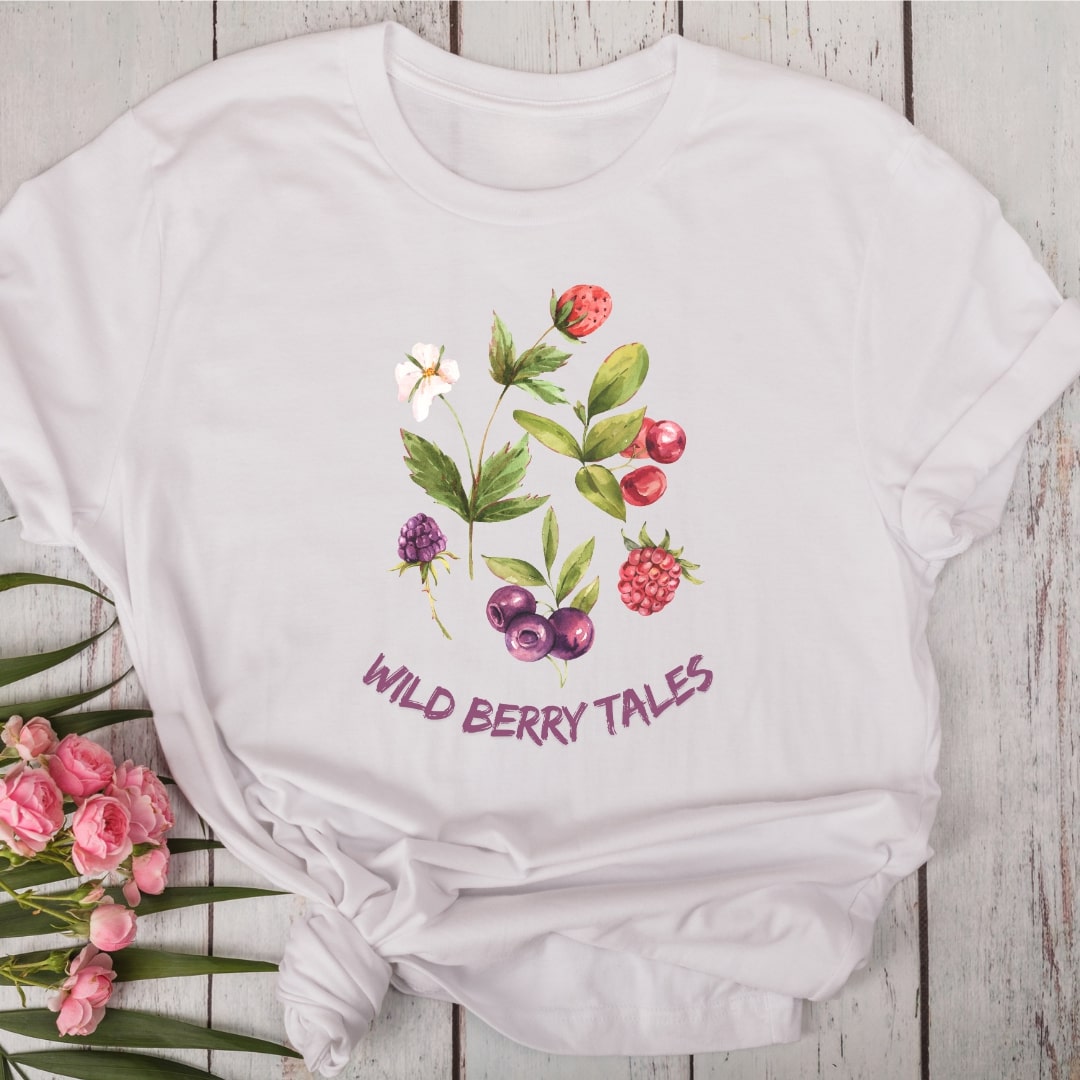 Eco-Friendly T-Shirt - Wild Berries