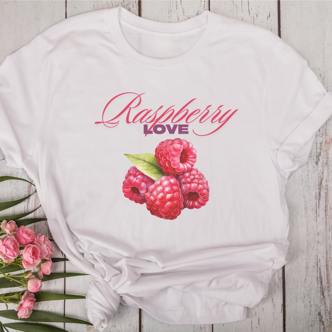 Eco-Friendly Raspberry T-Shirt