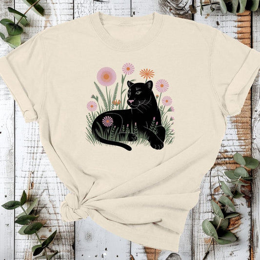 Organic Cotton T-Shirt – Black Panther