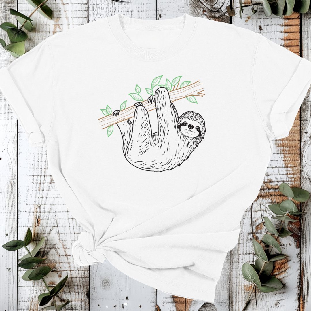 Eco-Friendly Women's T-Shirt – Sloth