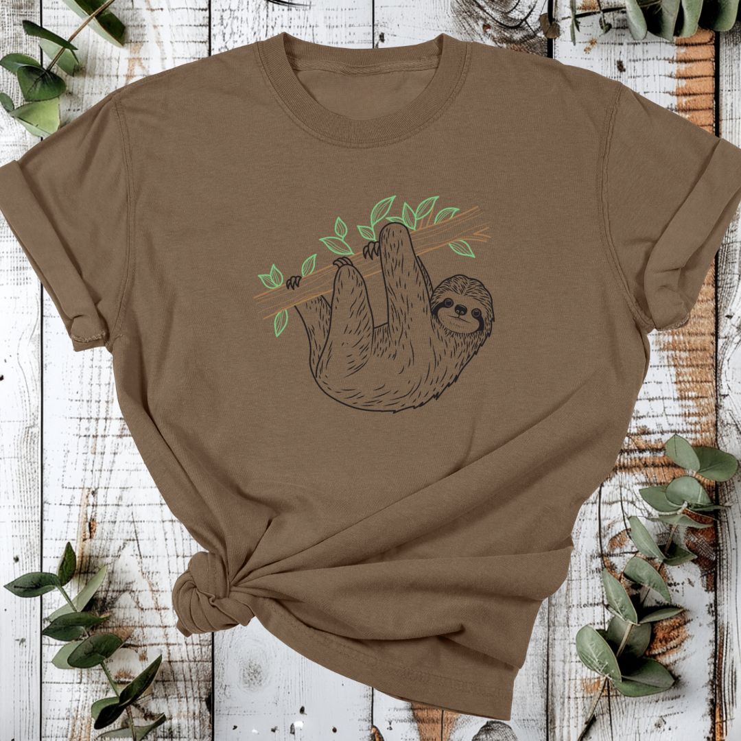 Eco-Friendly Women's T-Shirt – Sloth