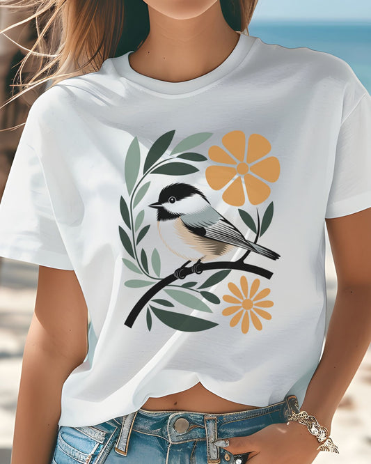 Organic Cotton T-Shirt – Chickadee