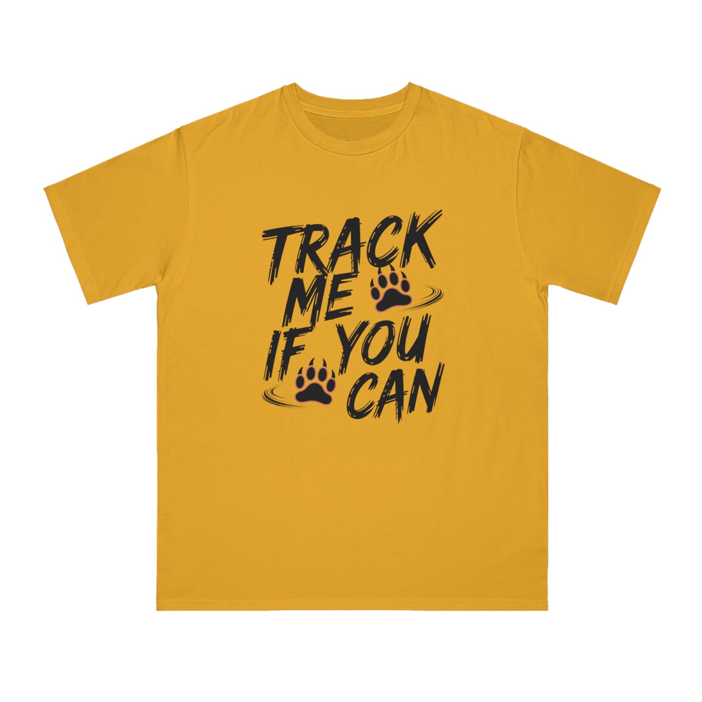 Organic Cotton T-Shirt – Track Me If You Can