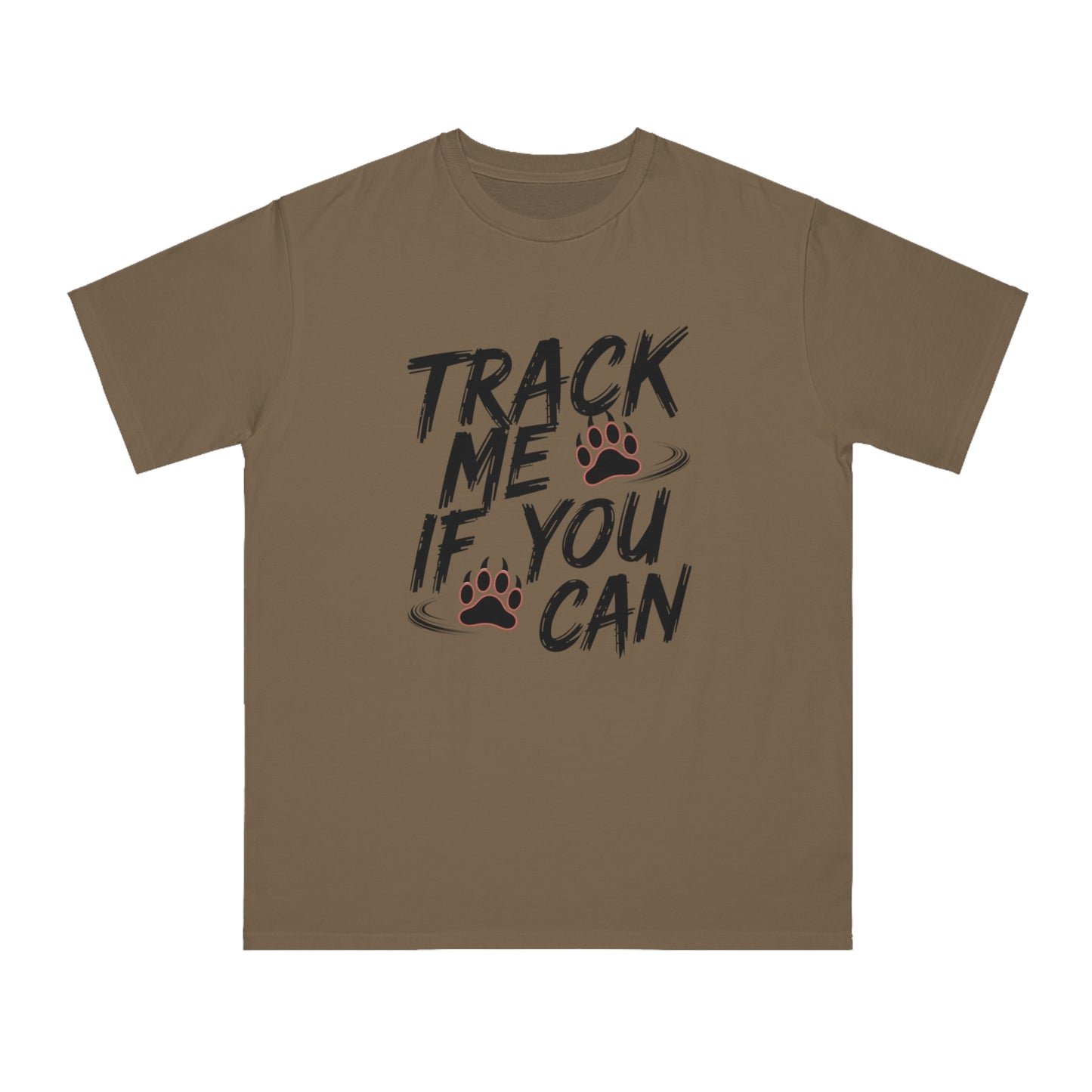 Organic Cotton T-Shirt – Track Me If You Can