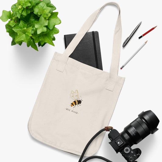 Cotton Tote Bag - Bee Kind
