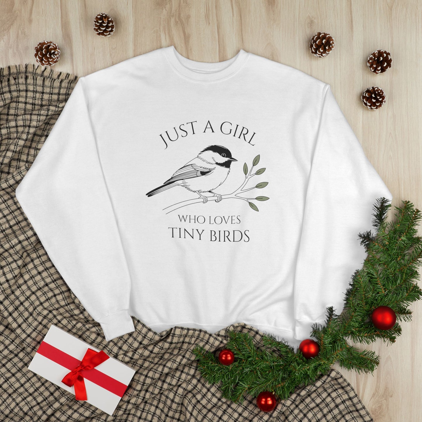 Just A Girl Who Loves Tiny Birds Sweatshirt