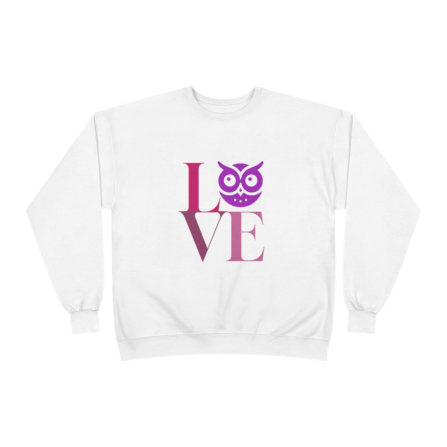 Sustainable Sweatshirt – Owl Love