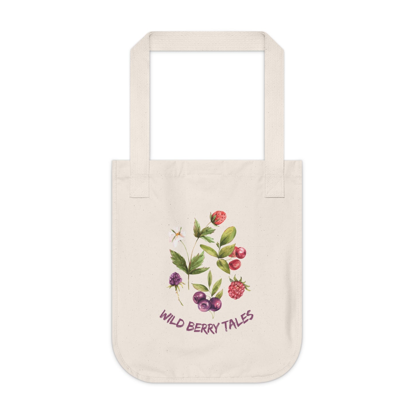 Eco-Friendly Tote Bag - Wild Berries