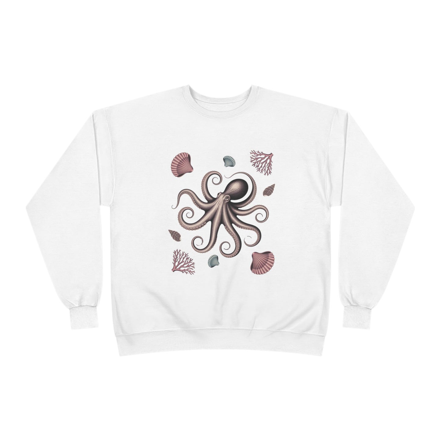Woman's Sustainable Sweatshirt – Octopus
