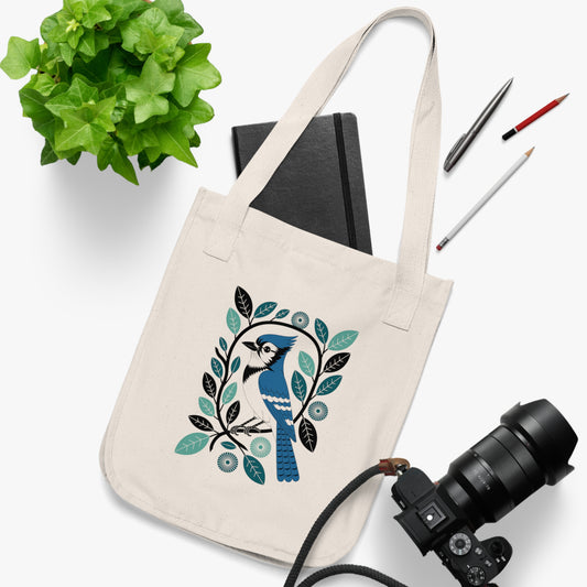Eco Tote Bag - Blue Jay