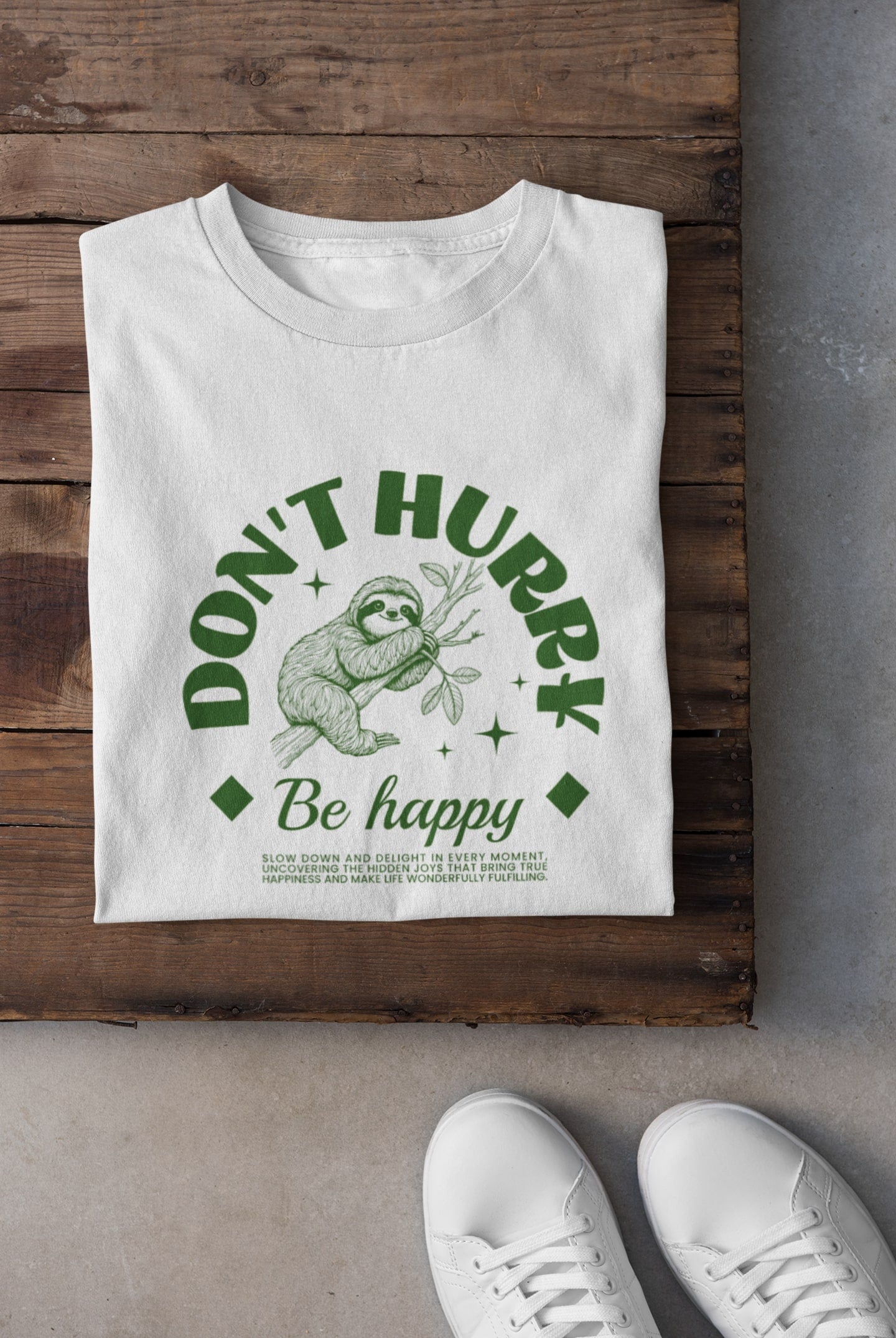 Eco-Friendly Nature T-Shirt – Sloth