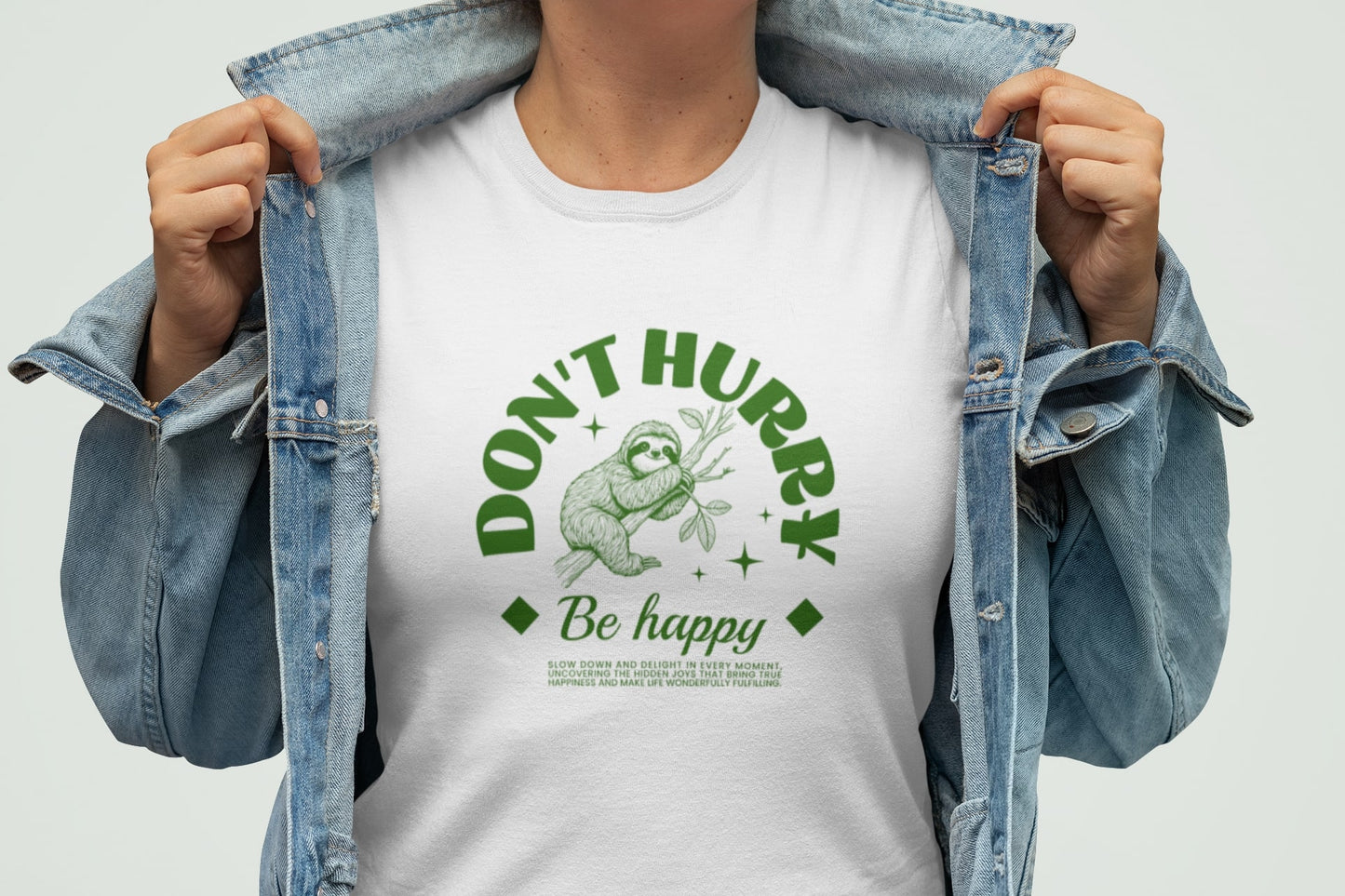 Eco-Friendly Nature T-Shirt – Sloth