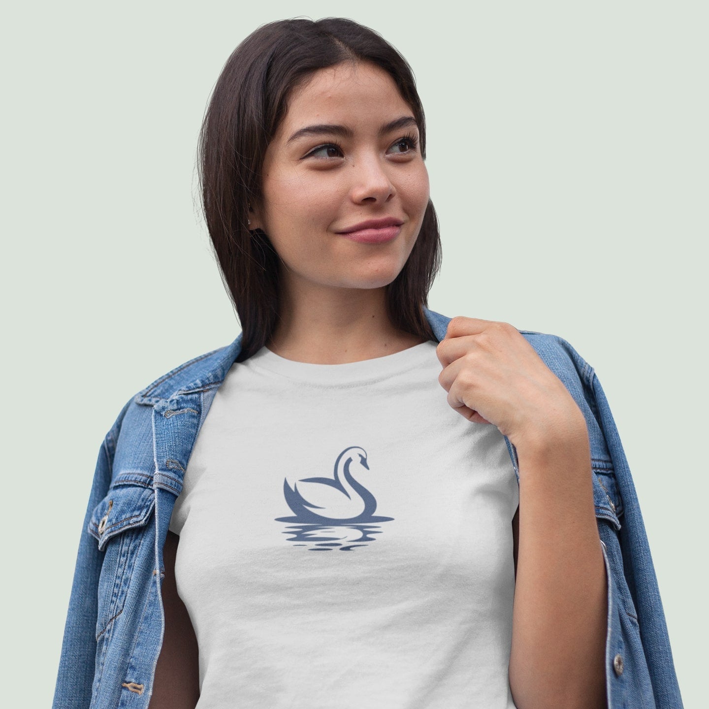 Sustainable T-Shirt – Swan