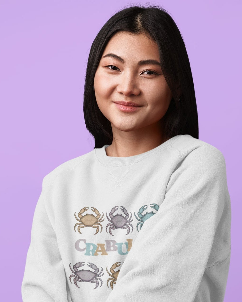 Woman's Sustainable Sweatshirt – Crabulous