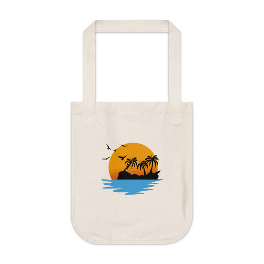 Eco Tote Bag - Sunset and sea
