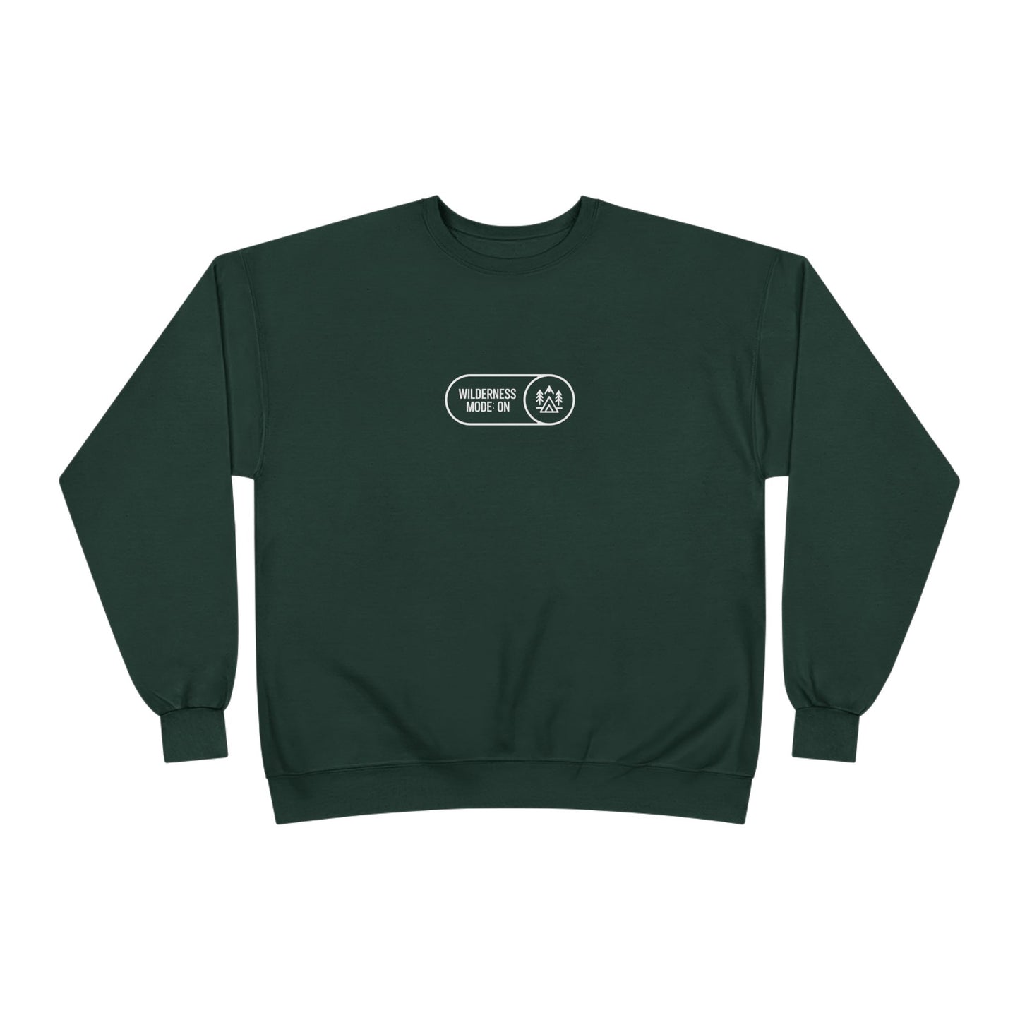 Sustainable Sweatshirt - Wilderness Mode: ON