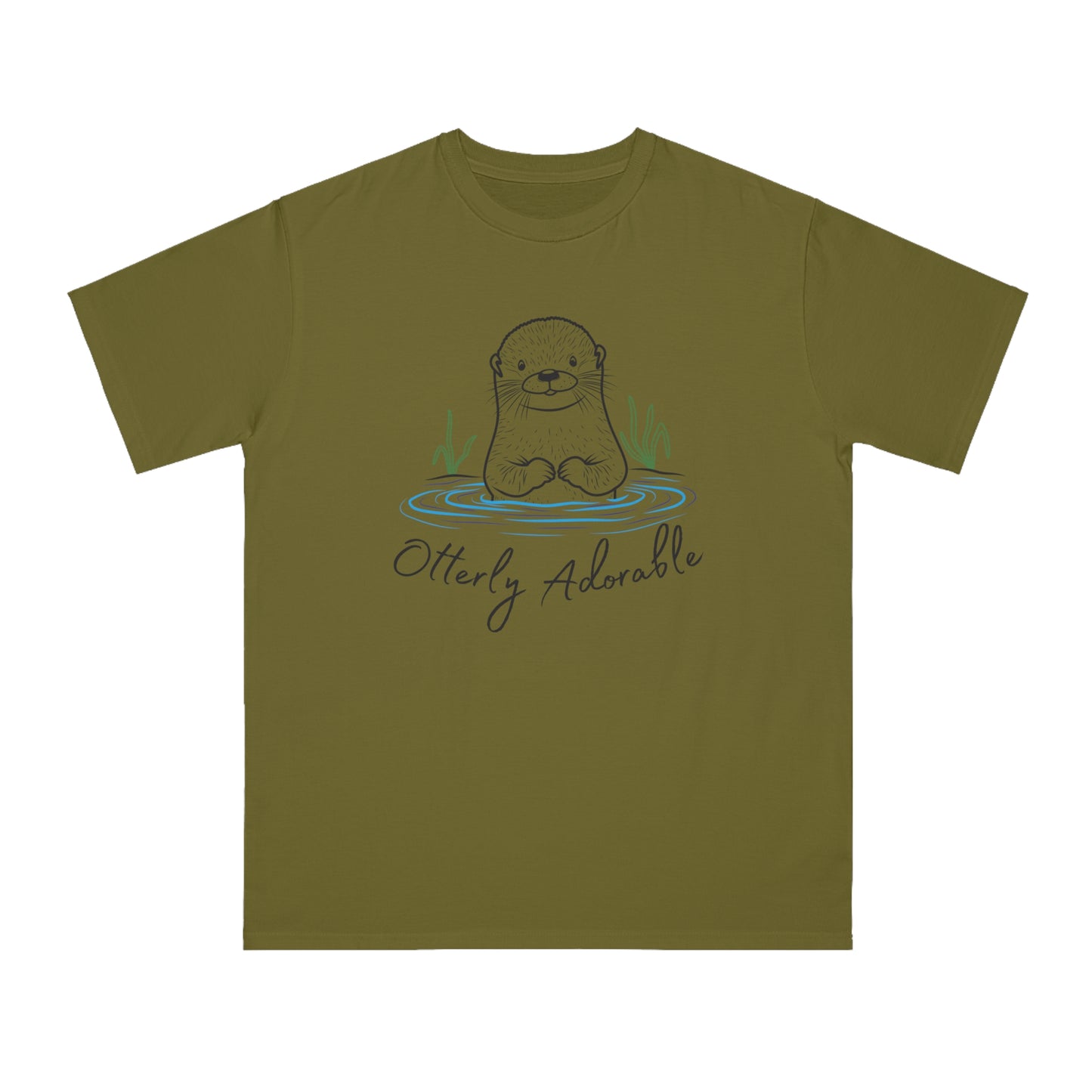 Eco-Friendly Women's T-Shirt - Cute Otter