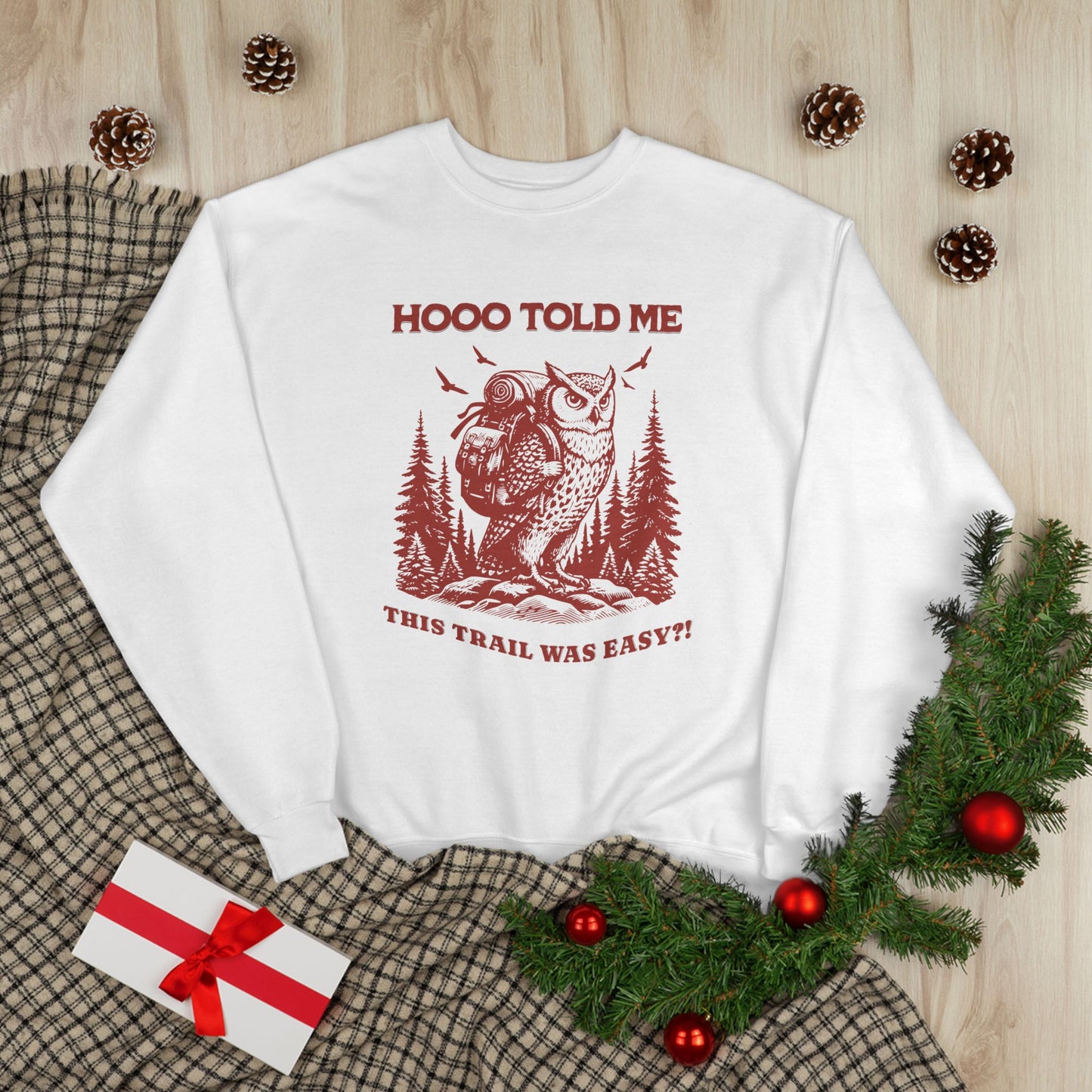 Hiking Owl Sweatshirt