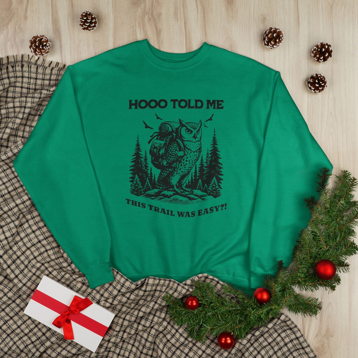 Hiking Owl Sweatshirt