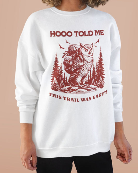 Hiking Owl Sweatshirt