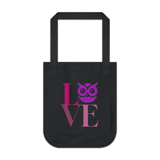 Cotton Tote Bag - Owl