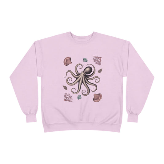 Woman's Sustainable Sweatshirt – Octopus